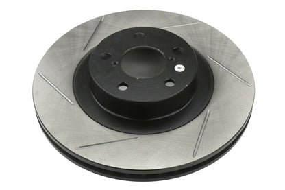 STT126.47018S-GRP Stoptech Slotted Front Rotor Pair - Subaru Models Inc. 2002-2008 WRX,
