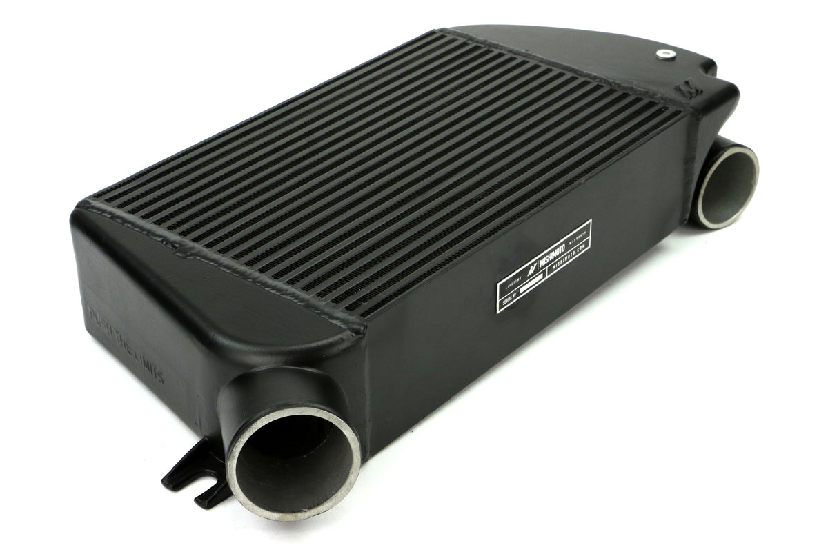 MIMMMTMIC-WRX-15RBK Mishimoto Performance Top Mount Intercooler and Charge Pipe Kit - 2015+ WRX-Red Pipe, Black Intercooler,