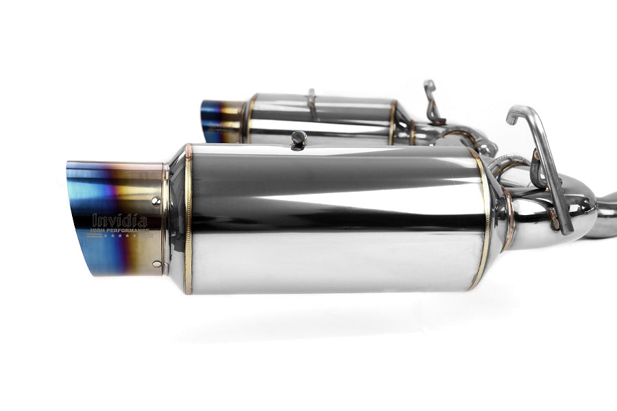 INVHS12SSTGTT Invidia N1 Catback Exhaust TI Tips - 2013+ FT86,