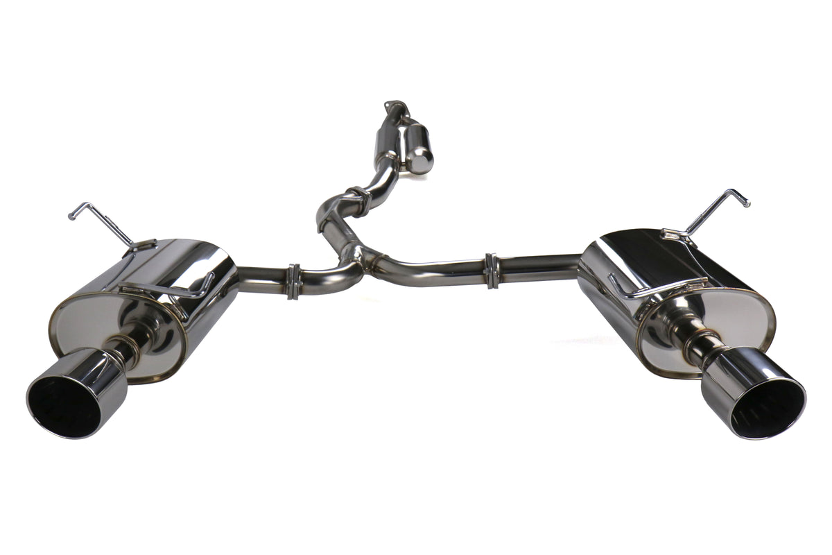 HKS31029-AF012 HKS S4 Super Turbo Cat Back Exhaust System - 2015-2020 WRX / STI,
