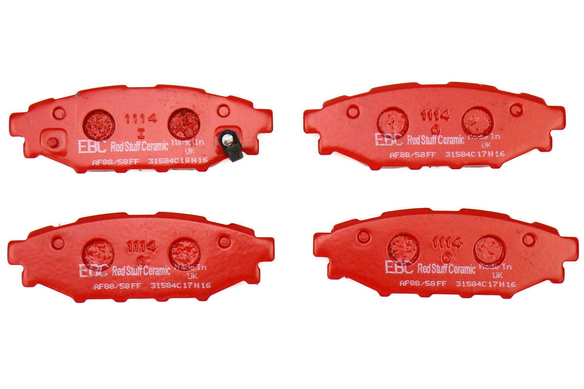 EBCDP31584C EBC Redstuff Brake Pads (Rear) - 2015+ WRX,