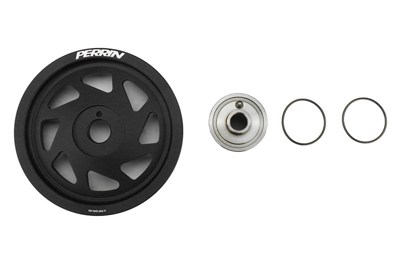 PERRIN Lightweight Crank Pulley for FA/FB Engines with Small Hub - Subaru Models (inc. 2017-2021 Crosstrek / 2019-2021 Forester)