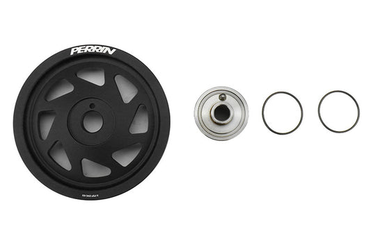 PERRIN Lightweight Crank Pulley for FA/FB Engines with Small Hub - Subaru Models (inc. 2017-2021 Crosstrek / 2019-2021 Forester)