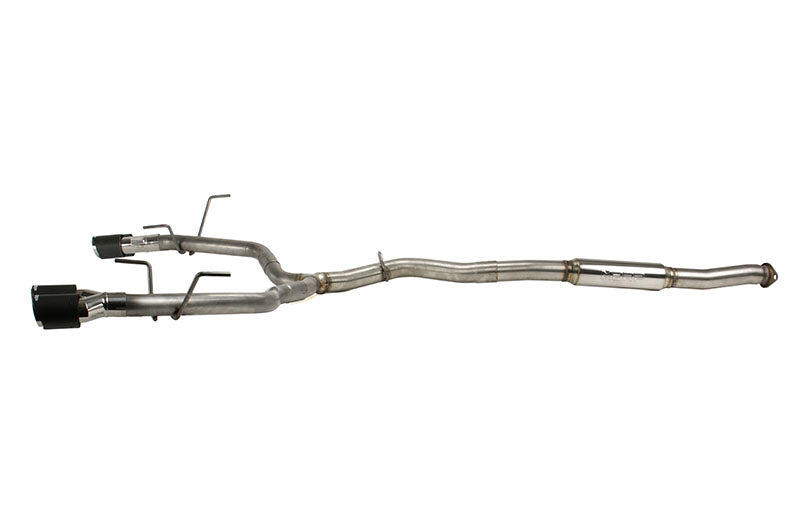 MBRS48023CF MBRP Race 3in Quad Tip Cat Back Exhaust - 2015+ WRX / STI-Carbon Fiber,