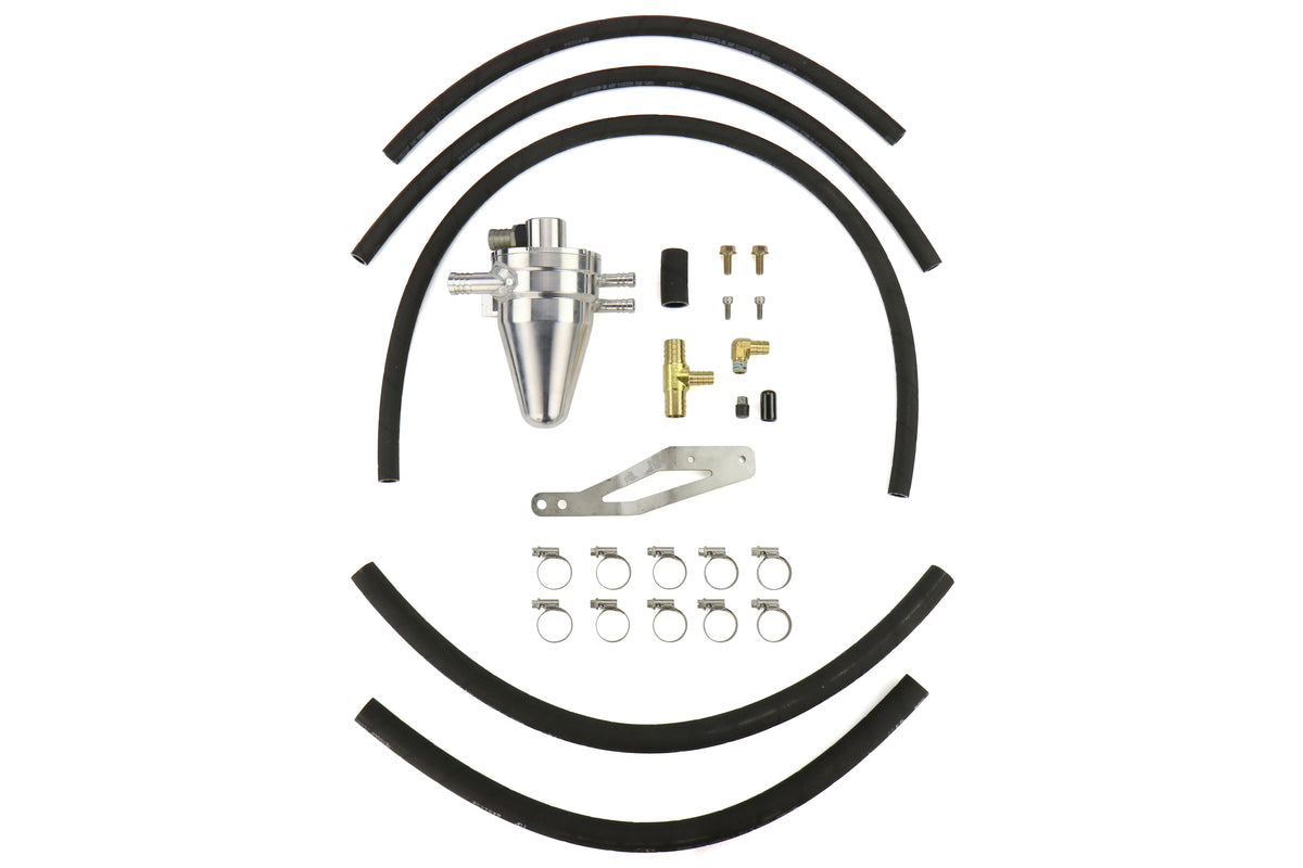 KILGD-MV3S-C Killer B Motorsport Air Oil Separator Complete Kit - 2002-2007 Subaru WRX/STI,