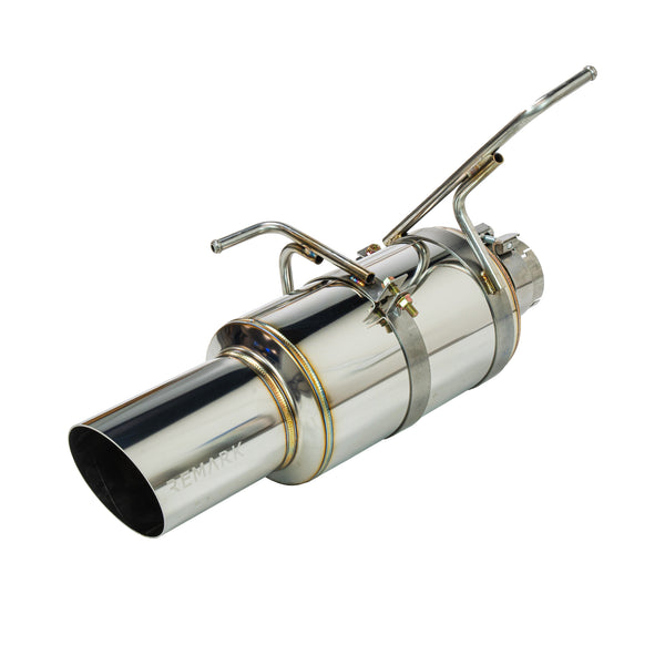 REMRK-C1076S-03 Remark R1 Stainless Steel Muffler - 2022+ Subaru WRX,