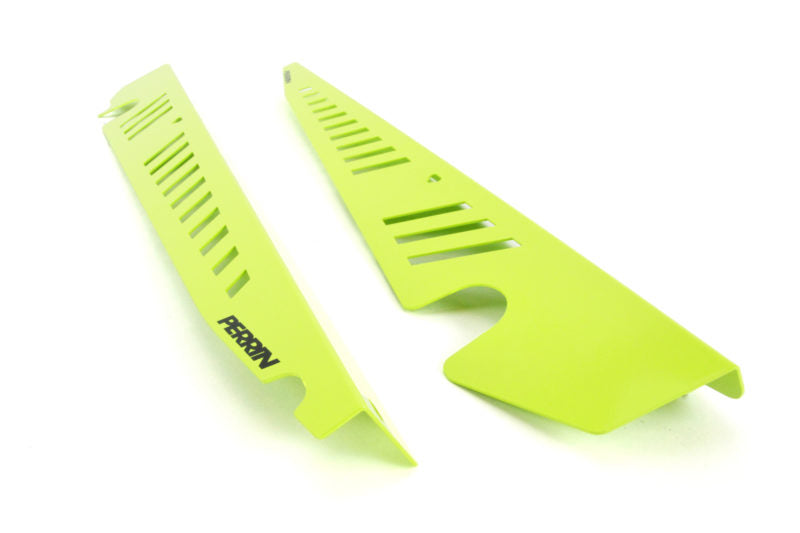 PERPSP-ENG-549NY PERRIN Performance Fender Shroud Neon Yellow Subaru STI WRX,