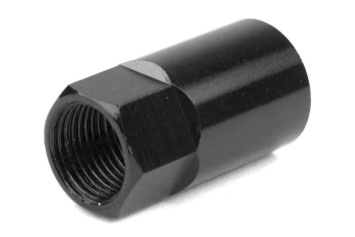 WMP45930B Wheel Mate TPMS Color Valve Step Sleeve and Cap Kit - Universal (Black),