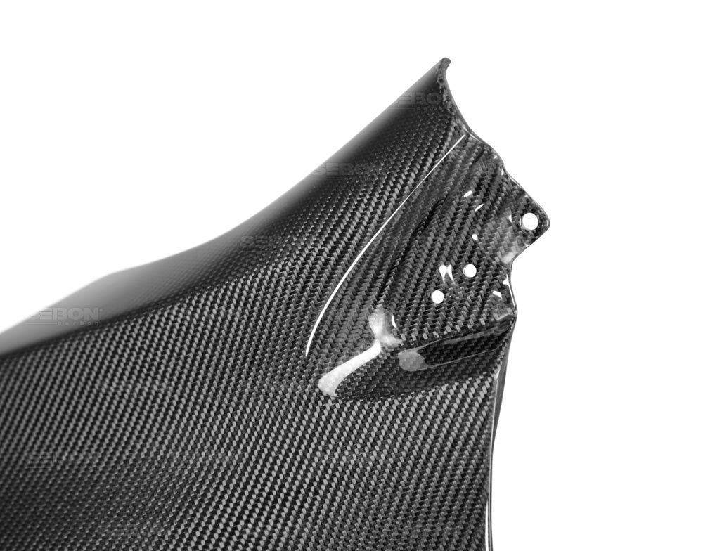 SEIFF15SBIMP Seibon Carbon OEM Style Carbon Fiber Fenders - 2015+ WRX / 2015+ STI,
