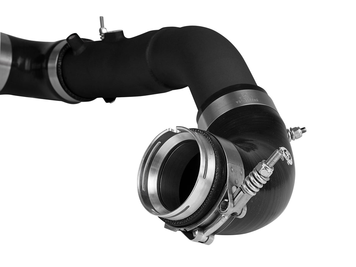 AFE46-20398-B AFE BladeRunner 2-1/2" to 3" Intercooler Tube Hot Side - 2020 Supra-Black,