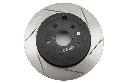 STT126.47030SL Stoptech Slotted Rear Left Rotor Single - 2008-2017 Subaru STI,