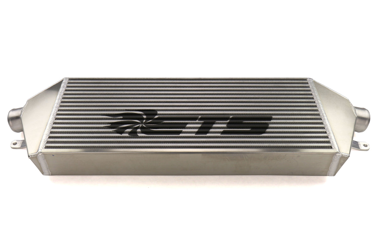 ETS200-20-IC-007 ETS Front Mount Intercooler Silver Core Black Stencil - 2008-2014 Subaru STI,