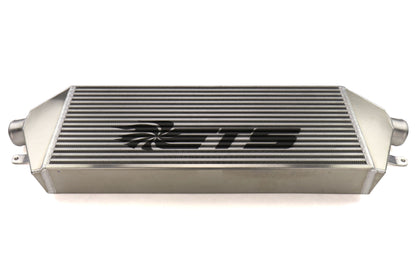 ETS200-20-IC-007 ETS Front Mount Intercooler Silver Core Black Stencil - 2008-2014 Subaru STI,