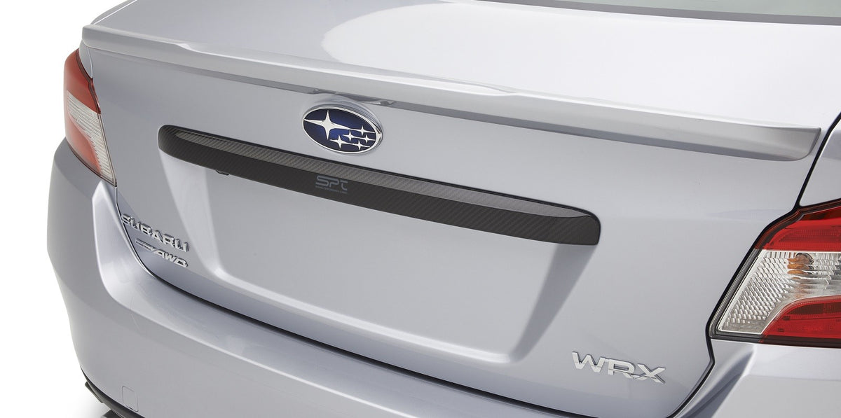 STIJ121SVA100 STI Carbon Fiber Trunk Finish - 2015+ WRX / 2015+ STI,