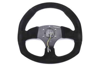 NRGRST-009S NRG ST-009S Sport Suede Leather Steering Wheel - Universal,