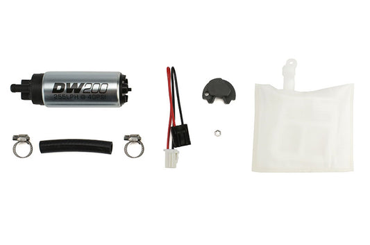DET9-201-0791 DeatschWerks DW200 Series Fuel Pump w/ Install Kit - Subaru Models Inc. 2002-2007 WRX,