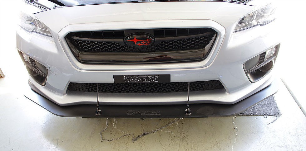 VERA0076A Verus Two Piece Front Splitter - 2015+ WRX / 2015+ STI,