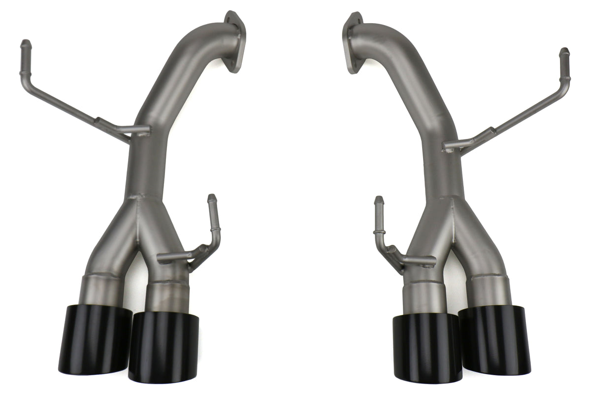 CPESBAE00001B CP-E Austenite Axle Back Muffler Delete - 2015+ WRX / STI-Black,
