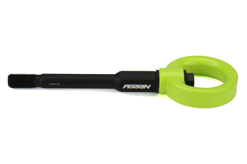 PERPSP-BDY-230NY PERRIN Tow Hook Kit Neon Yellow - Subaru WRX / STI 2002 - 2007,