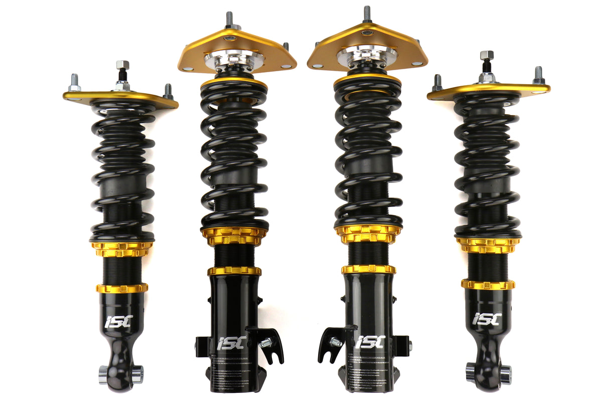 ISCS007-S ISC Suspension N1 Street Sport Coilovers - 2008-2014 Subaru STI,