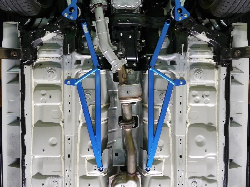 CUS692 492 C Cusco Center Floor Power Brace - 2015+ STI,