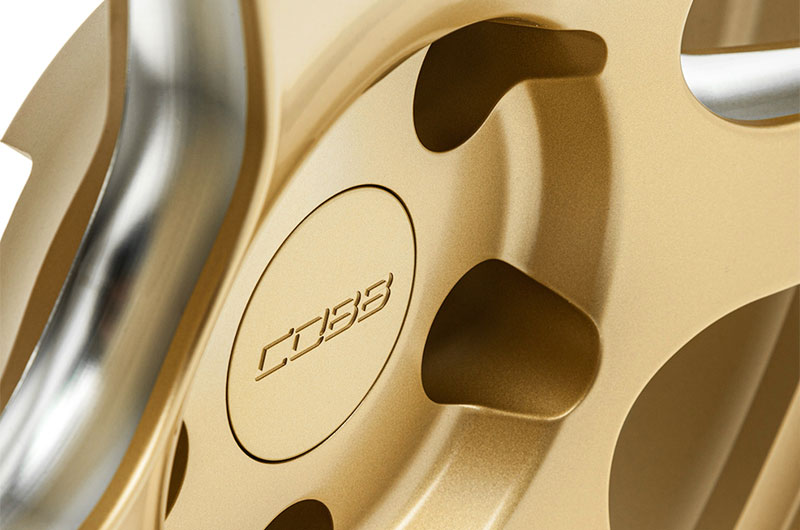 COB8W4625S COBB Tuning Titan7 T-D6 COBB Edition 18x9.5 +40 Cyber Gold Wheels - 2015-2021 Subaru WRX & STI,
