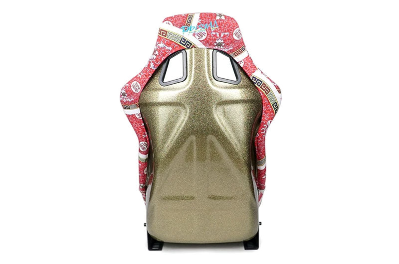 NRGFRP-302-DYNASTY NRG Innovations FRP Prisma Oriental Dynasty Edition Bucket Seat (Large) - Universal,