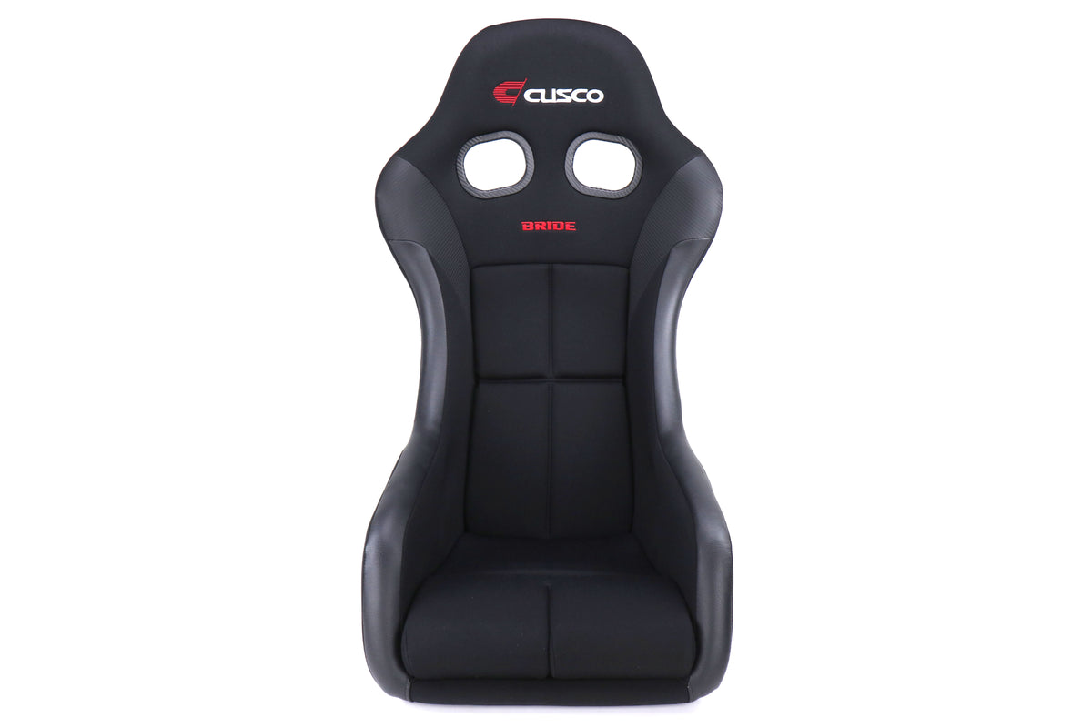 CUSBRD-HA1ACF Cusco Bride ZETA IV Full Bucket Seat, Low Max - FRP Silver,