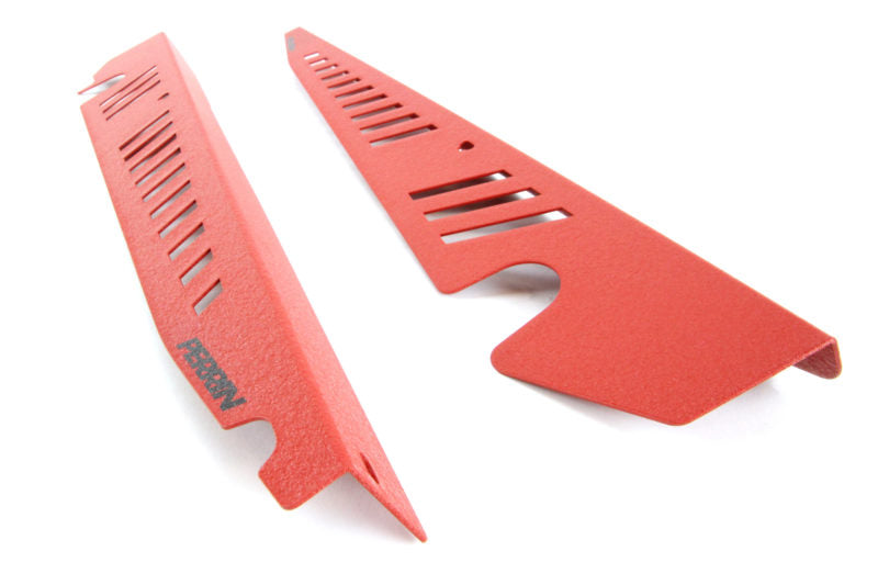 PERPSP-ENG-549RD PERRIN Performance Fender Shroud Red Subaru STI WRX,