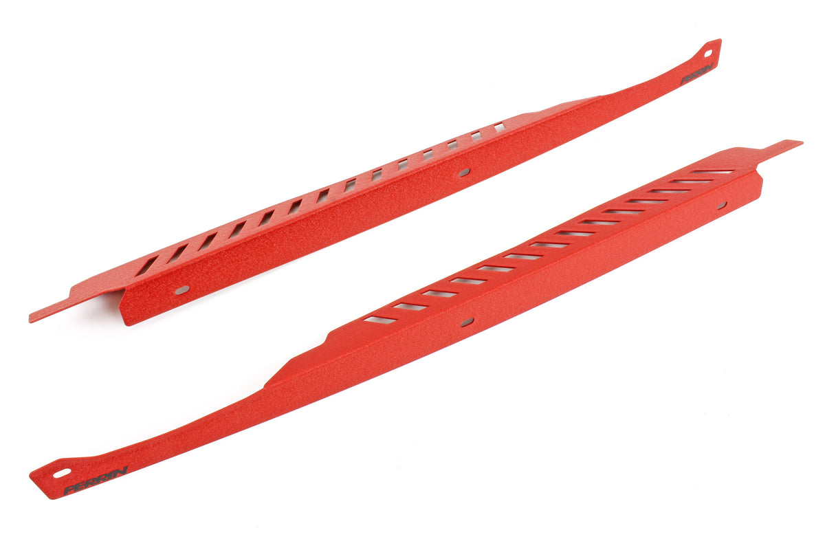 PERPSP-ENG-549RD PERRIN Performance Fender Shroud Red Subaru STI WRX,