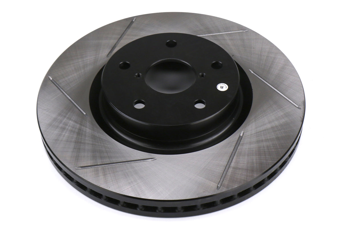 STT126.47036SR Stoptech Slotted Rotor Single Front Right - 2015-2020 Subaru WRX,