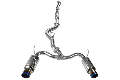 INVHS08STIGTT Invidia N1 Cat Back Exhaust Titanium Tips - 2008-2014 Subaru WRX Hatchback / 2011-2014 Subaru STI Hatchback,