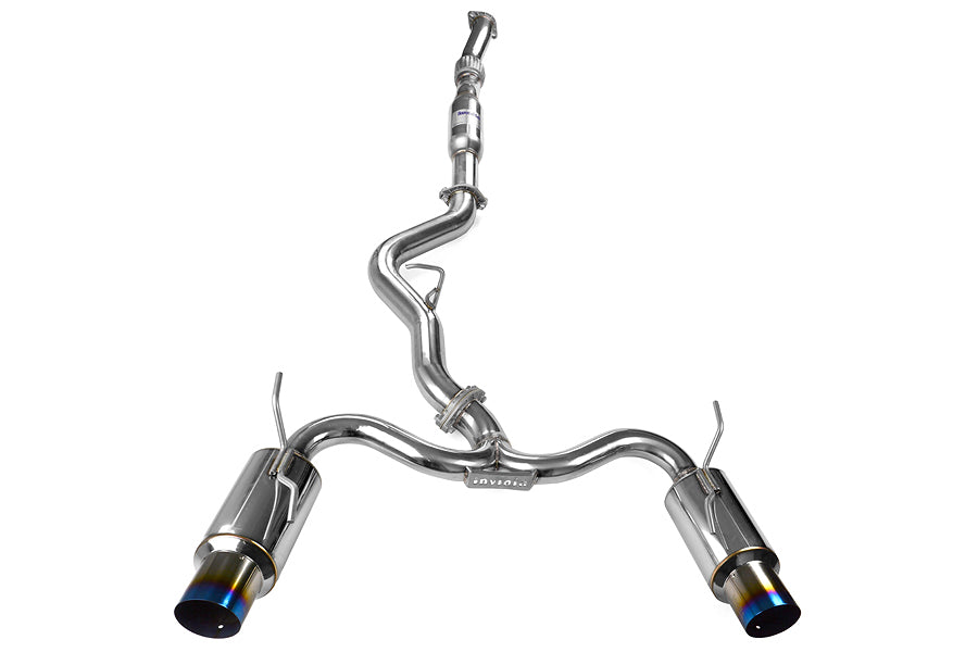 INVHS08STIGTT Invidia N1 Cat Back Exhaust Titanium Tips - 2008-2014 Subaru WRX Hatchback / 2011-2014 Subaru STI Hatchback,