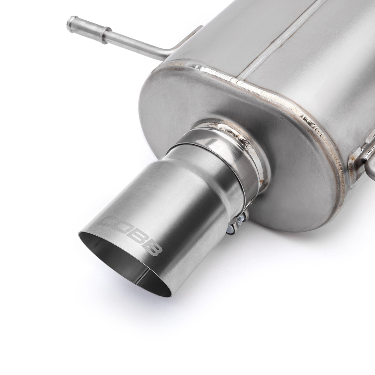 COB512140-NB COBB Subaru Brushed Titanium Tip Kit - 2002-2007 Subaru WRX / 2004-2007 Subaru STI,