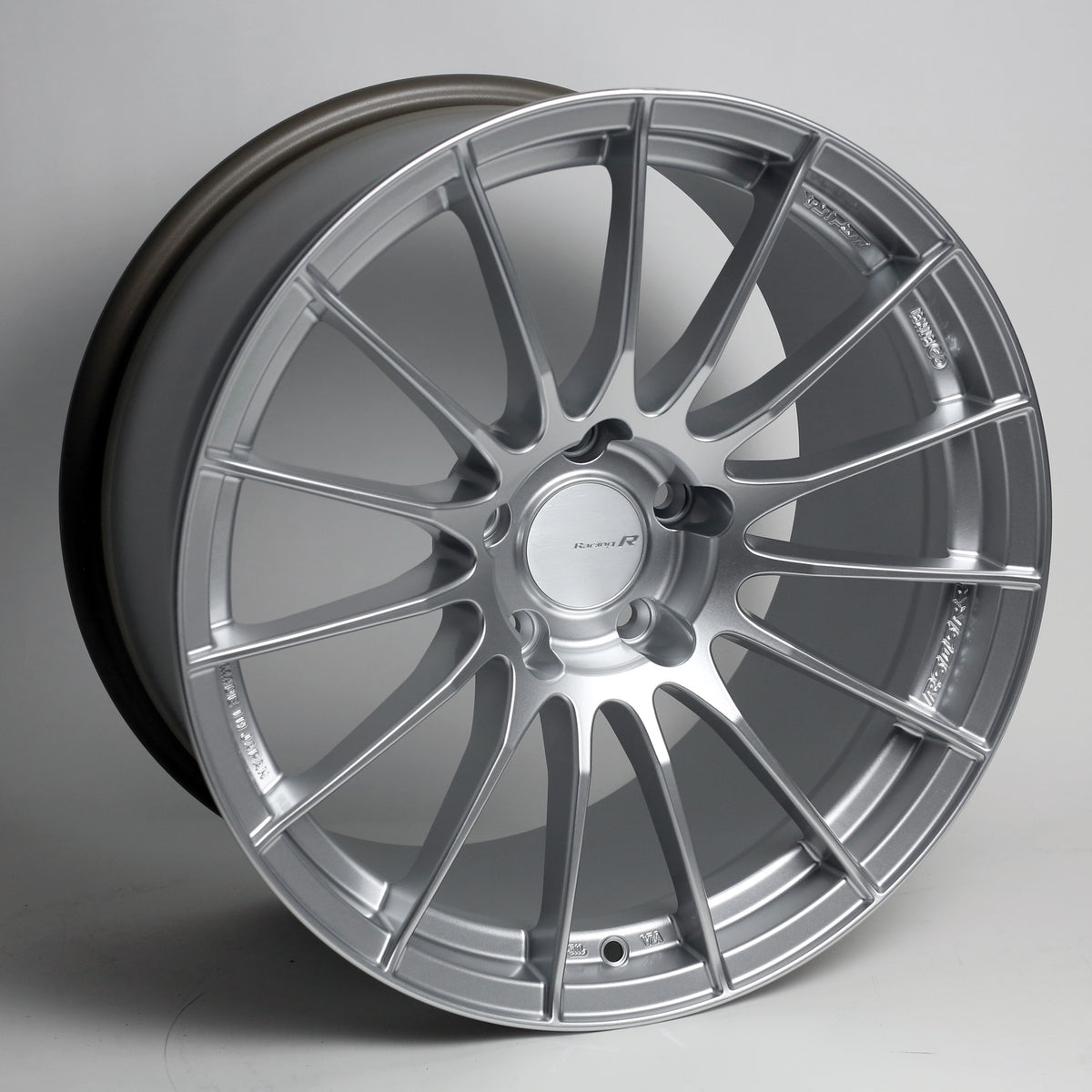ENK484-890-6535SP Enkei RS05RR Silver Wheels 18x9 +35mm Flat Face - 2015+ WRX / 2015+ STI,
