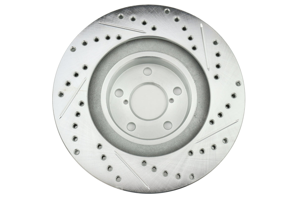 Stoptech C-Tek Sport Drilled and Slotted Rotor Single Front Right Subaru Models (inc. 2002-2008 WRX)
