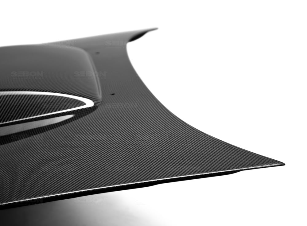 SEIHD0405SBIMP-CWII Seibon Carbon Fiber CWII Style Hood - 2002-2005 Subaru WRX/STI,