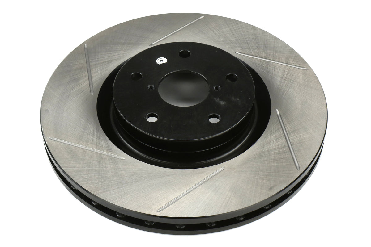 Stoptech Sport Kit Slotted Rotors Front - 2015-2017 Subaru STI