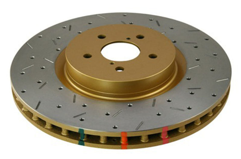 DBBDBA43051XS-10 DBA 4000 XS Crossdrilled/Slotted Rotors Rear  - Subaru STI 2018-2021,