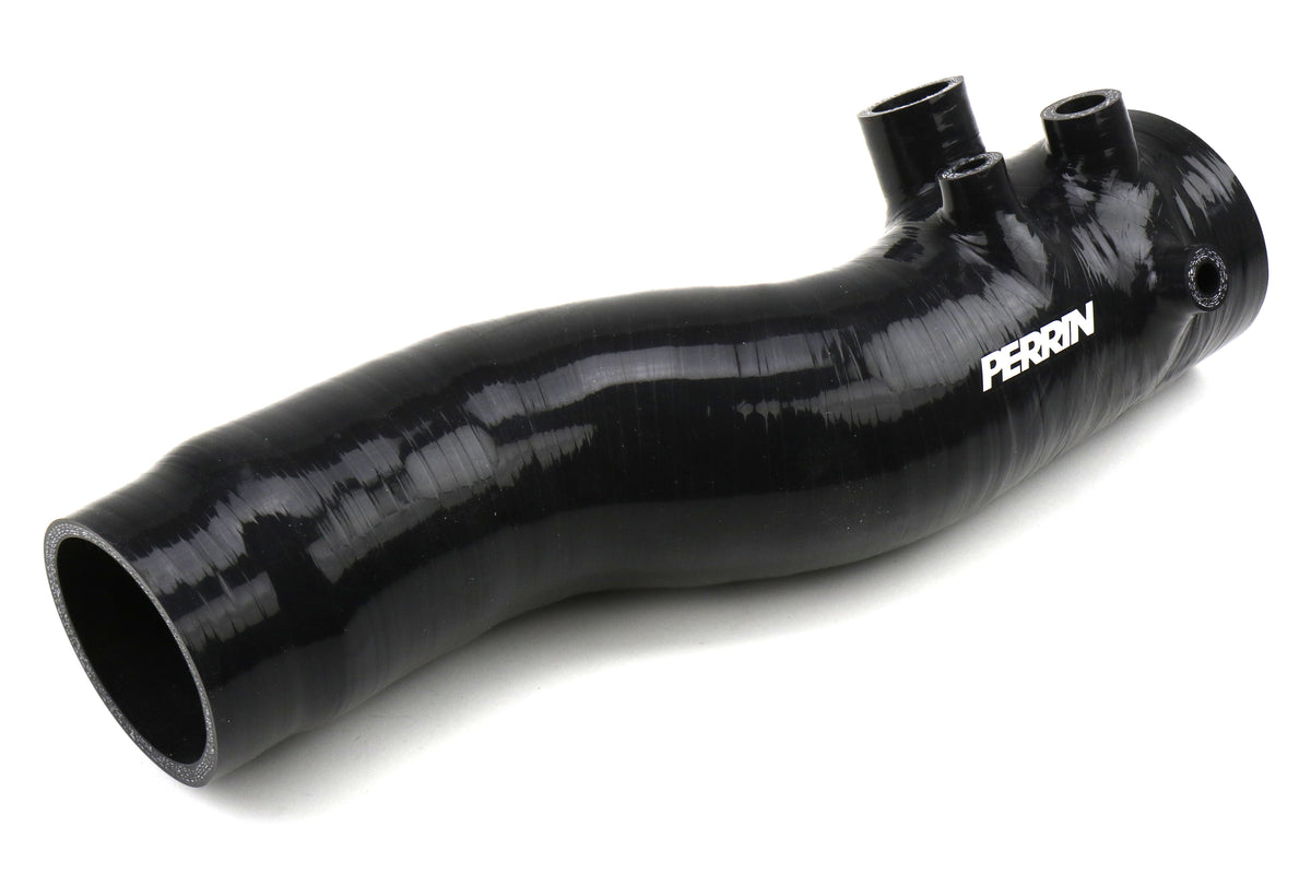 PERPSP-INT-424BK Perrin 3.0" Turbo Inlet Hose With Nozzle - 2015-2018 WRX-Black,