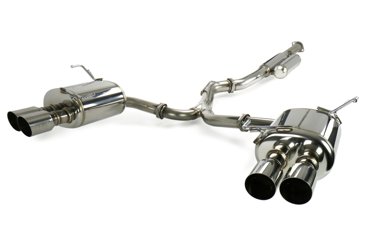 HKS31021-BF001 HKS Legamax Premium Cat Back Exhaust System - 2015+ WRX / 2015+ STI,