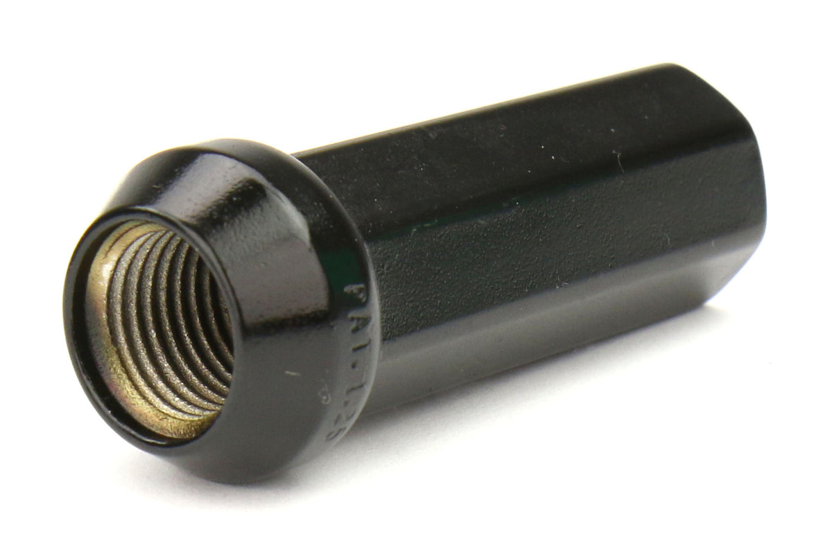 KICWHPF3BL50 Project Kics Black KyoKugen Lug Nut Set 12x1.25 50MM,