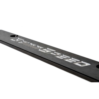 GRM094079 GrimmSpeed License Plate Delete Black/Silver - 2006-2014 Subaru WRX / 2006-2014 Subaru STI,