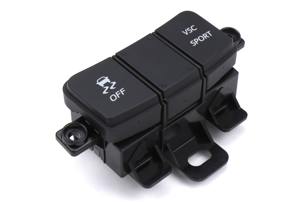 TOYSU003-02486 Toyota JDM OEM Black MT Traction Control Buttons - 2013+ FT86,