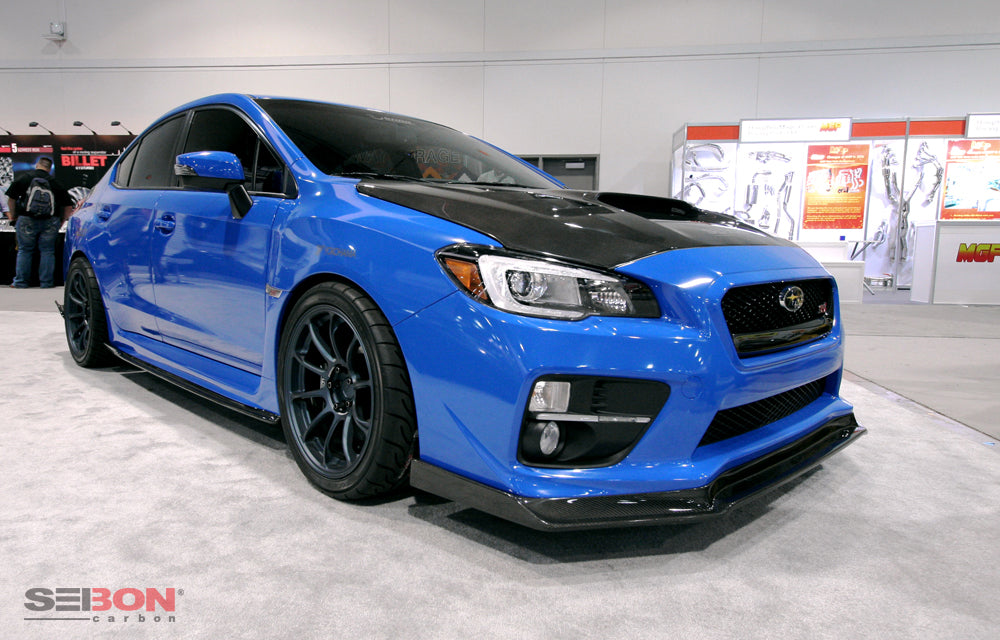 SEIFL15SBIMP-MB3 Seibon Carbon MB3 Style Front Lip - 2015-2017 WRX / STI,