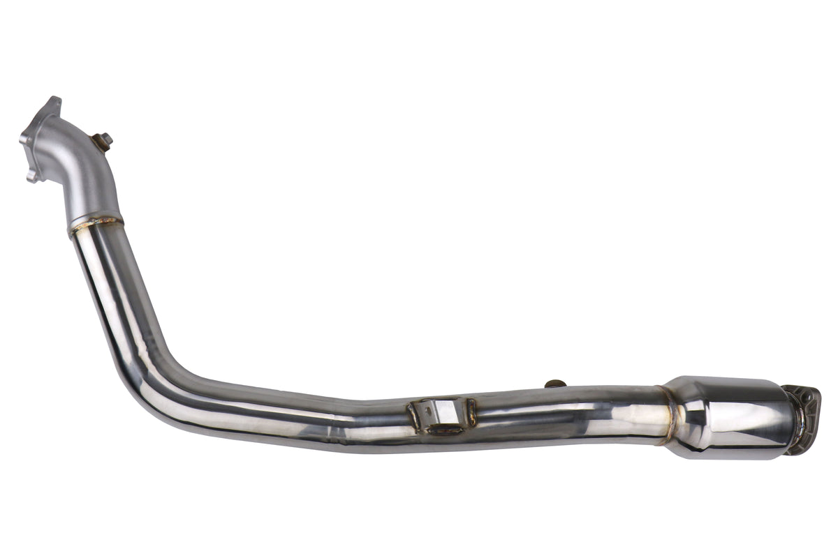 INVHS08SW1DOCB Invidia Catted Downpipe Divorced Wastegate With 2 Bungs - 2008-2014 Subaru WRX / 2008-2021 Subaru STI,