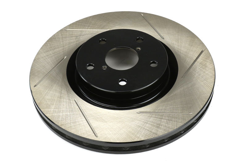 STT126.47022SL Stoptech Slotted Front Left Rotor Single - 2005-2017 Subaru STI,