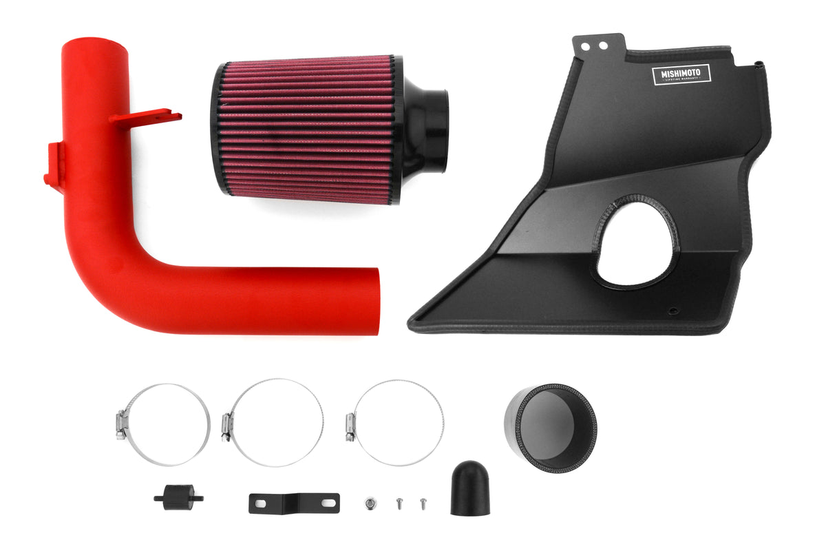 MIMMMAI-STI-15WRD Mishimoto Performance Cold Air Intake - 2015+ STI-Wrinkle Red,