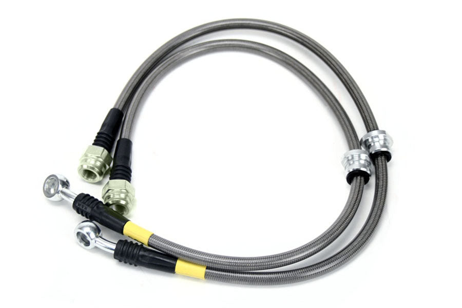 STT950.47504 Stoptech Stainless Steel Brake Lines Rear - 2004-2007 Subaru STI,