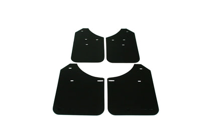RALMF1-BAS-BLK Rally Armor Basic Mud Flaps Black Logo - 2002-2007 Subaru WRX/STI,